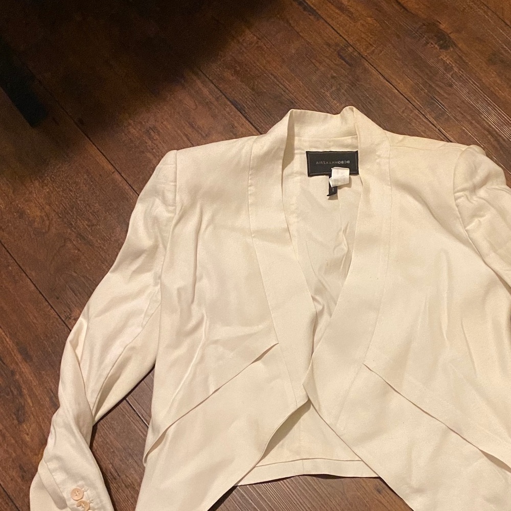 White BCBG Blazer